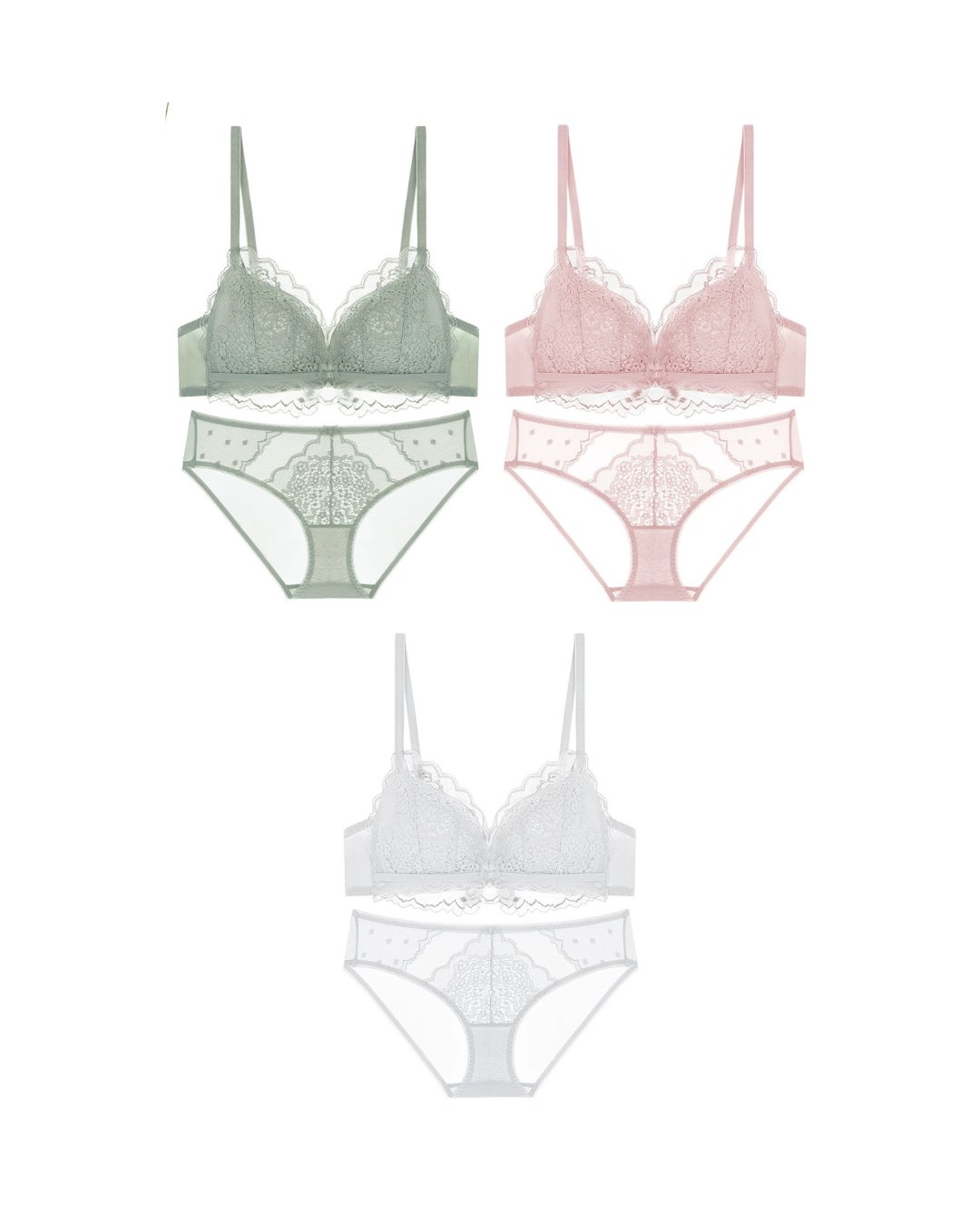 Eros（ブラショーツセット・全3色）